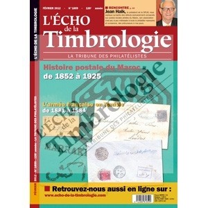 ÉCHO DE LA TIMBROLOGIE EN LIGNE : N° 1859