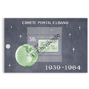 25e anniversaire de la 1e fusée postale