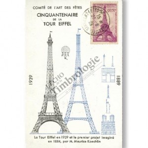 1889-1939 : cinquantenaire de la Tour Eiffel