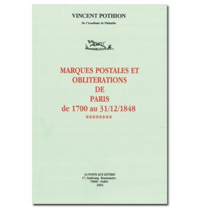 MARQUES POSTALES ET OBLIT&Eacute;RATIONS DE PARIS