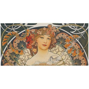 Hommage à Mucha, pionnier de l'Art nouveau