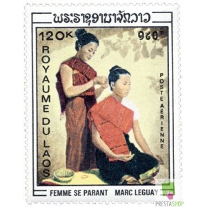 Villages, rizi&egrave;res et coutumes du LAOS