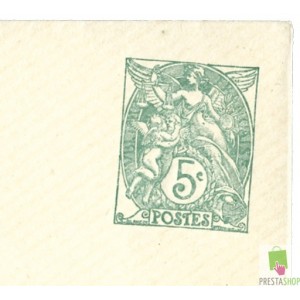 Entier postal 5 centime au type Blanc