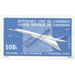 Concorde - 1e vol Paris-Dakar